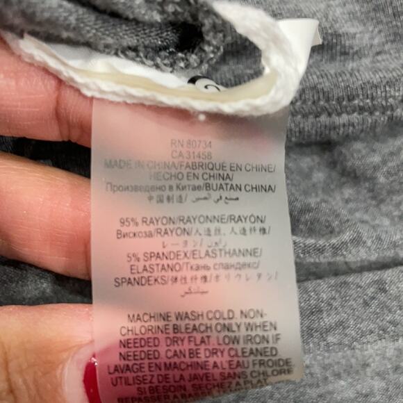 BCBGMAXAZRIA Heather Grey Dollman Shirt - Picture 5 of 5